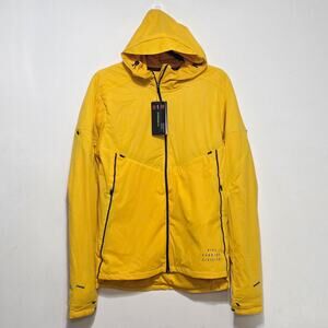 Nike Run Division Men's Size Small Running Jacket CU7889-743 Yellow New